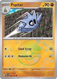 Pupitar (Poke Ball Pattern) - 048/131 - Common - SV: Prismatic Evolutions