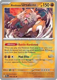 Bloodmoon Ursaluna (Poke Ball Pattern) - 054/131 - Rare - SV: Prismatic Evolutions