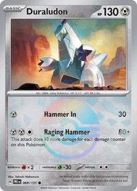 Duraludon (Poke Ball Pattern) - 069/131 - Common - SV: Prismatic Evolutions