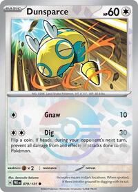 Dunsparce (Poke Ball Pattern) - 079/131 - Common - SV: Prismatic Evolutions