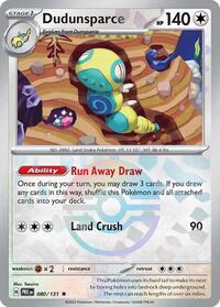 Dudunsparce (Poke Ball Pattern) - 080/131 - Rare - SV: Prismatic Evolutions