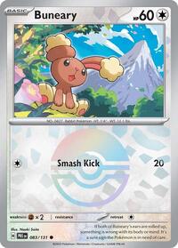 Buneary (Poke Ball Pattern) - 083/131 - Common - SV: Prismatic Evolutions
