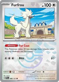 Furfrou (Poke Ball Pattern) - 088/131 - Common - SV: Prismatic Evolutions