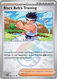Black Belt's Training (Poke Ball Pattern) - 097/131 - Common - SV: Prismatic Evolutions