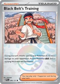 Black Belt's Training (Poke Ball Pattern) - 098/131 - Common - SV: Prismatic Evolutions