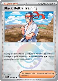 Black Belt's Training (Poke Ball Pattern) - 099/131 - Common - SV: Prismatic Evolutions
