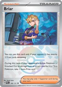 Briar (Poke Ball Pattern) - 100/131 - Uncommon - SV: Prismatic Evolutions