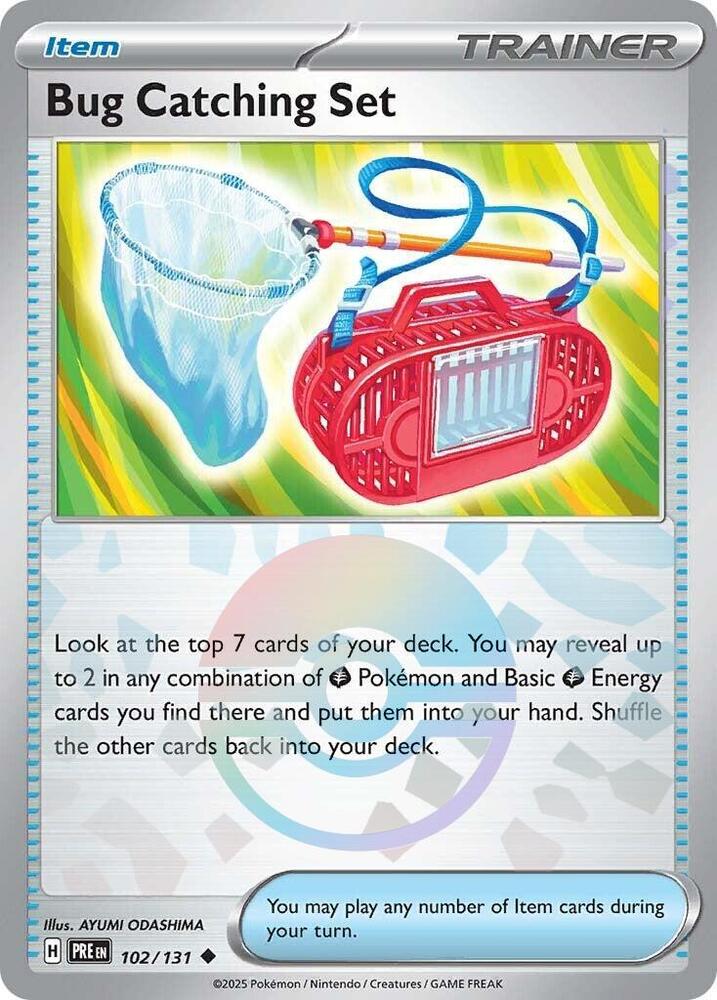Bug Catching Set (Poke Ball Pattern) (102/131) Uncommon (PRE)