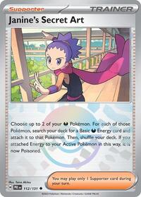 Janine's Secret Art (Poke Ball Pattern) - 112/131 - Uncommon - SV: Prismatic Evolutions
