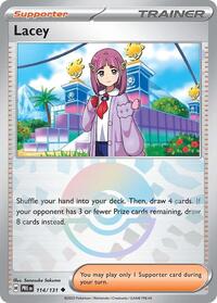 Lacey (Poke Ball Pattern) - 114/131 - Uncommon - SV: Prismatic Evolutions