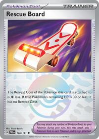 Rescue Board (Poke Ball Pattern) - 126/131 - Uncommon - SV: Prismatic Evolutions