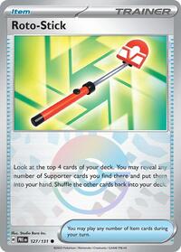 Roto-Stick (Poke Ball Pattern) - 127/131 - Common - SV: Prismatic Evolutions