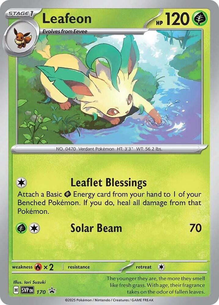 Leafeon (Cosmos Holo) (170) (SVP)