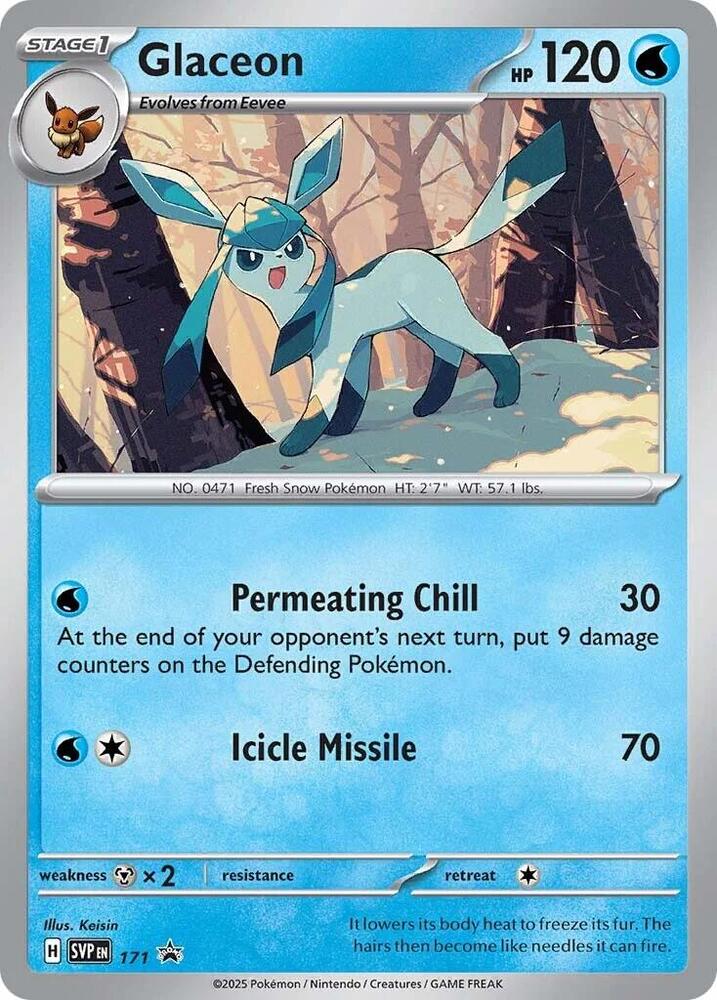 Glaceon (Cosmos Holo) (171) (SVP)