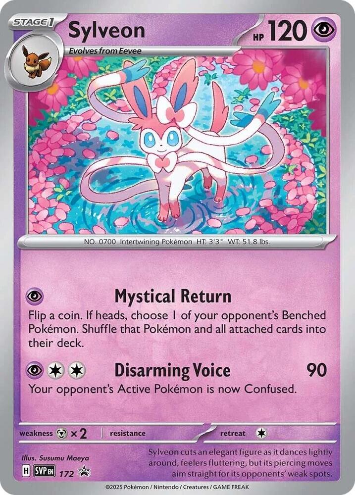 Sylveon (Cosmos Holo) (172) (SVP)