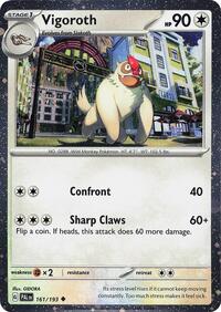 Catalog image | Vigoroth (Cosmos Holo) - 161/193 - Miscellaneous Cards & Products | Miscellaneous Cards & Products | 161/193
