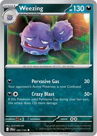 Catalog image | Weezing - 092/159 - Journey Together | Journey Together | 092/159