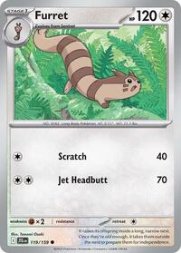 Catalog image | Furret - 119/159 - Journey Together | Journey Together | 119/159