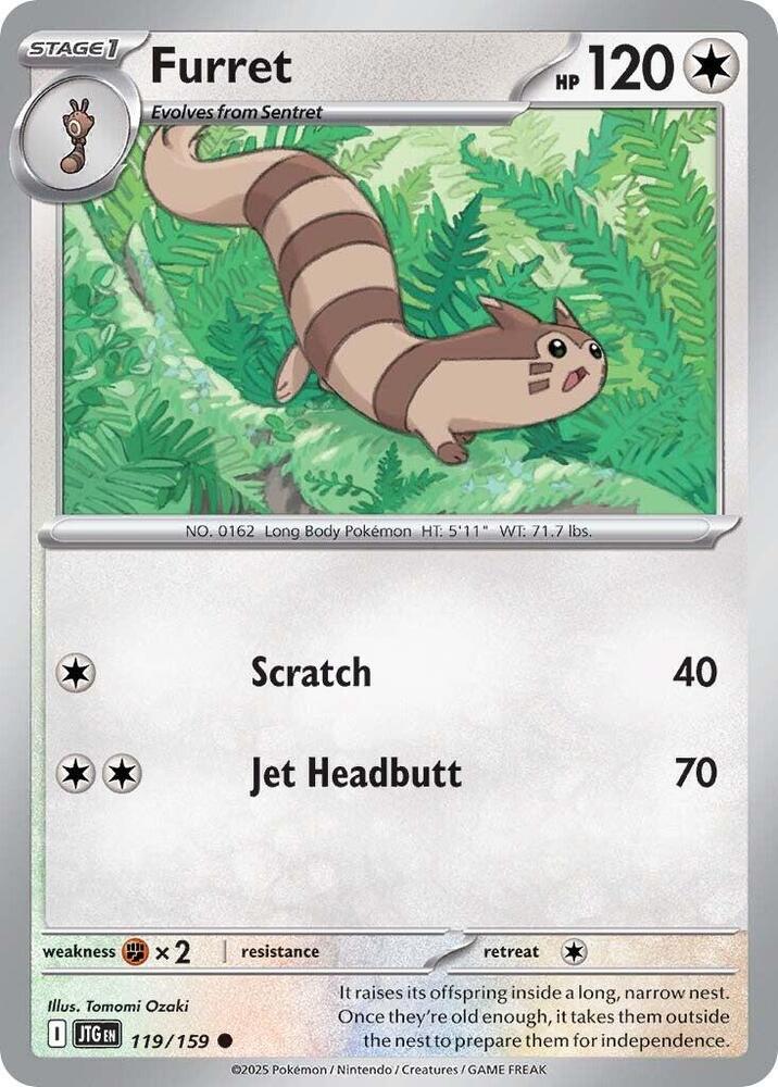 Furret (119/159) Common (JTG)
