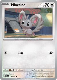Catalog image | Minccino - 125/159 - Journey Together | Journey Together | 125/159
