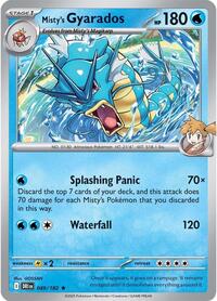 Catalog image | Misty's Gyarados - 049/182 - Destined Rivals | Destined Rivals | 049/182