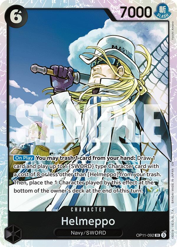 Helmeppo (OP11-092) SR (OP11)