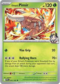 Catalog image | Ethan's Pinsir - 001/182 - Destined Rivals | Destined Rivals | 001/182
