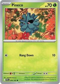 Catalog image | Pineco - 004/182 - Destined Rivals | Destined Rivals | 004/182