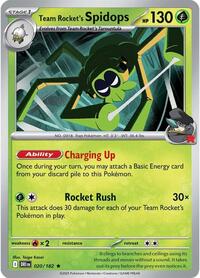 Catalog image | Team Rocket's Spidops - 020/182 - Destined Rivals | Destined Rivals | 020/182