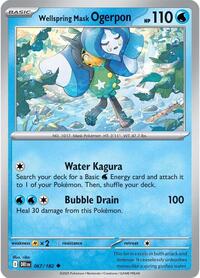 Catalog image | Wellspring Mask Ogerpon - 067/182 - Destined Rivals | Destined Rivals | 067/182