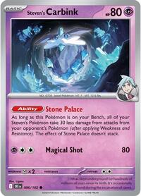 Catalog image | Steven's Carbink - 086/182 - Destined Rivals | Destined Rivals | 086/182