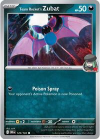 Catalog image | Team Rocket's Zubat - 120/182 - Destined Rivals | Destined Rivals | 120/182