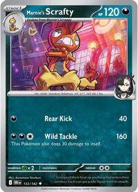 Catalog image | Marnie's Scrafty - 133/182 - Destined Rivals | Destined Rivals | 133/182