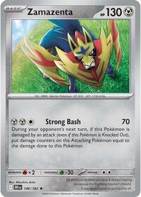 Catalog image | Zamazenta - 146/182 - Destined Rivals | Destined Rivals | 146/182