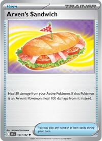 Catalog image | Arven's Sandwich - 161/182 - Destined Rivals | Destined Rivals | 161/182