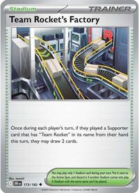 Catalog image | Team Rocket's Factory - 173/182 - Destined Rivals | Destined Rivals | 173/182