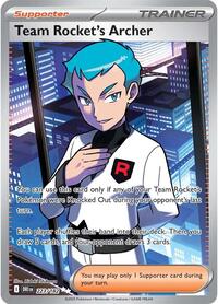Team Rocket's Archer - 223/182 - Ultra Rare - Destined Rivals