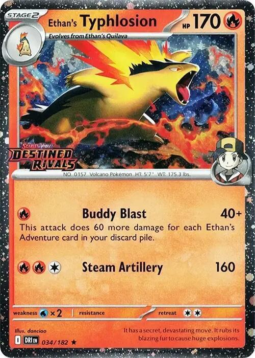 Ethan's Typhlosion (Prerelease) (034/182) (MCAP)