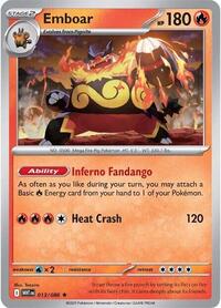 Catalog image | Emboar - 013/086 - SV: White Flare | SV: White Flare | 013/086