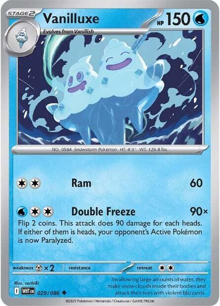 Vanilluxe (029/086) Uncommon (WHT)