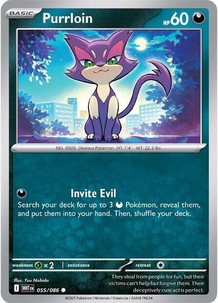 Purrloin (055/086) Common (WHT)