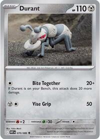 Catalog image | Durant - 070/086 - SV: White Flare | SV: White Flare | 070/086