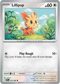 Catalog image | Lillipup - 074/086 - SV: White Flare | SV: White Flare | 074/086