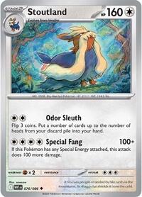 Catalog image | Stoutland - 076/086 - SV: White Flare | SV: White Flare | 076/086