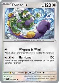 Catalog image | Tornadus - 078/086 - SV: White Flare | SV: White Flare | 078/086