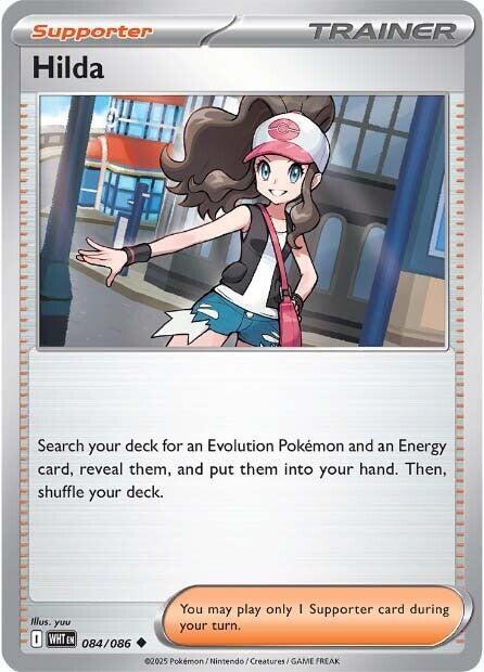 Hilda (084/086) Uncommon (WHT) (Reverse Holofoil)