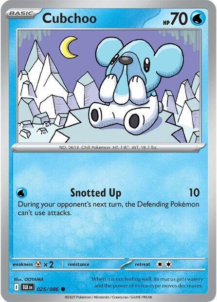 Cubchoo (025/086) Common (BLK)