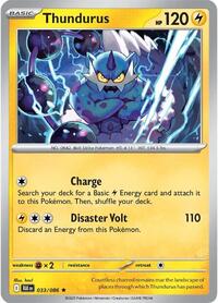 Catalog image | Thundurus - 033/086 - SV: Black Bolt | SV: Black Bolt | 033/086