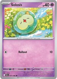 Catalog image | Solosis - 037/086 - SV: Black Bolt | SV: Black Bolt | 037/086