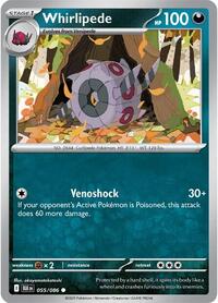 Catalog image | Whirlipede - 055/086 - SV: Black Bolt | SV: Black Bolt | 055/086